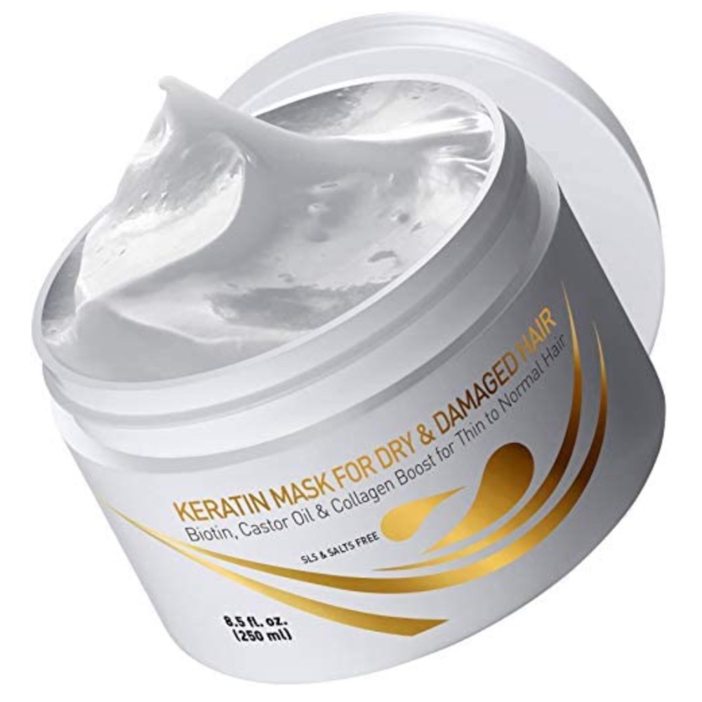 Keratin hair mask